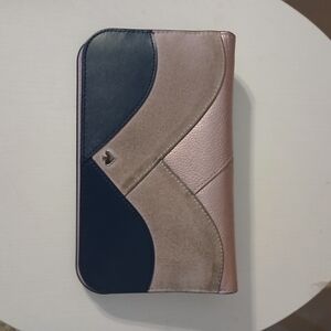 Stylish Blue and Pink Wallet